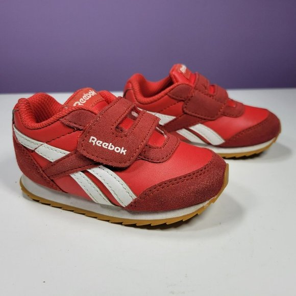 Reebok Other - Reebok Classic Retro Running Kids Infant Toddler Baby Shoes Sneakers Size 5 Red